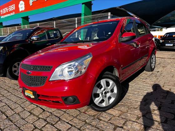 CHEVROLET AGILE 1.4 MPFI LT 8V FLEX 4P MANUAL CHEVROLET AGILE 1.4 MPFI LT 8V FLEX 4P MANUAL